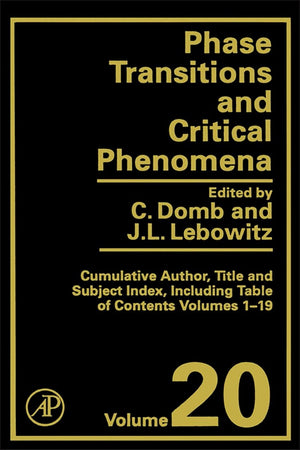 Index (Volume 20) (Phase Transitions and Critical Phenomena, Volume 20),New