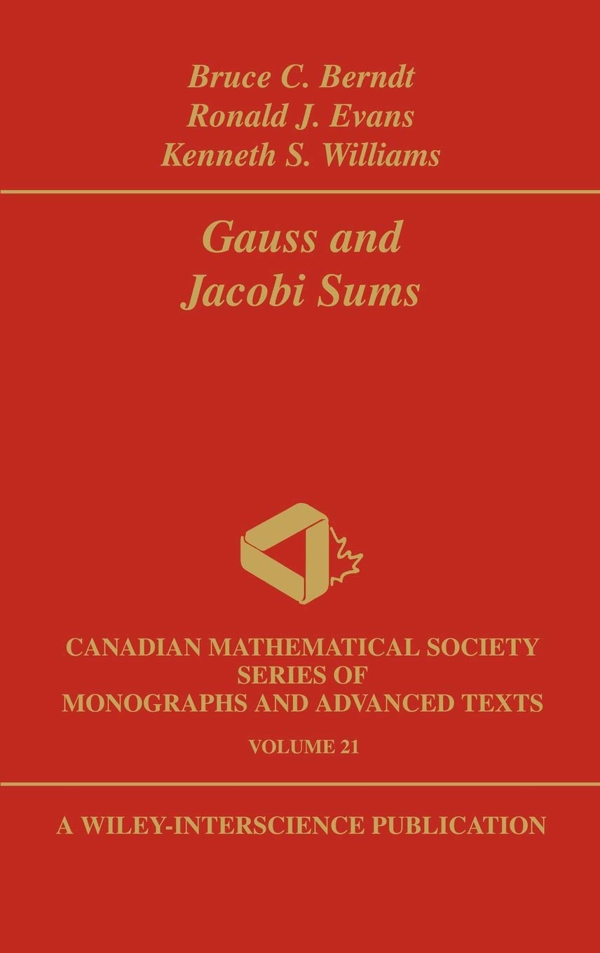 Gauss and Jacobi Sums,Used