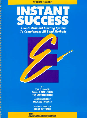 INSTANT SUCCESS PRIMER TEACHER'S GUIDE,Used