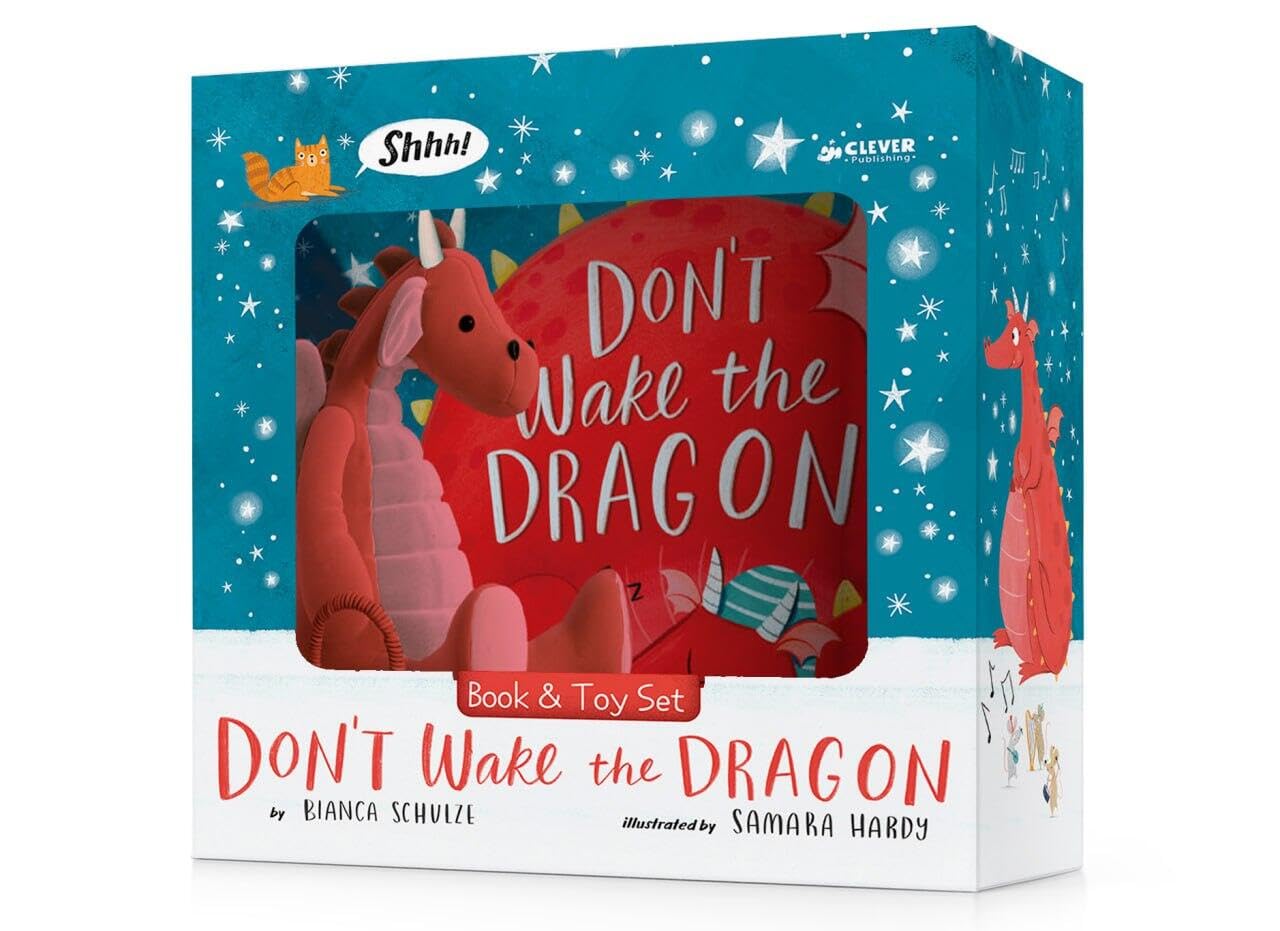 DonT Wake The Dragon Book And Toy Set (Clever Gift Sets)