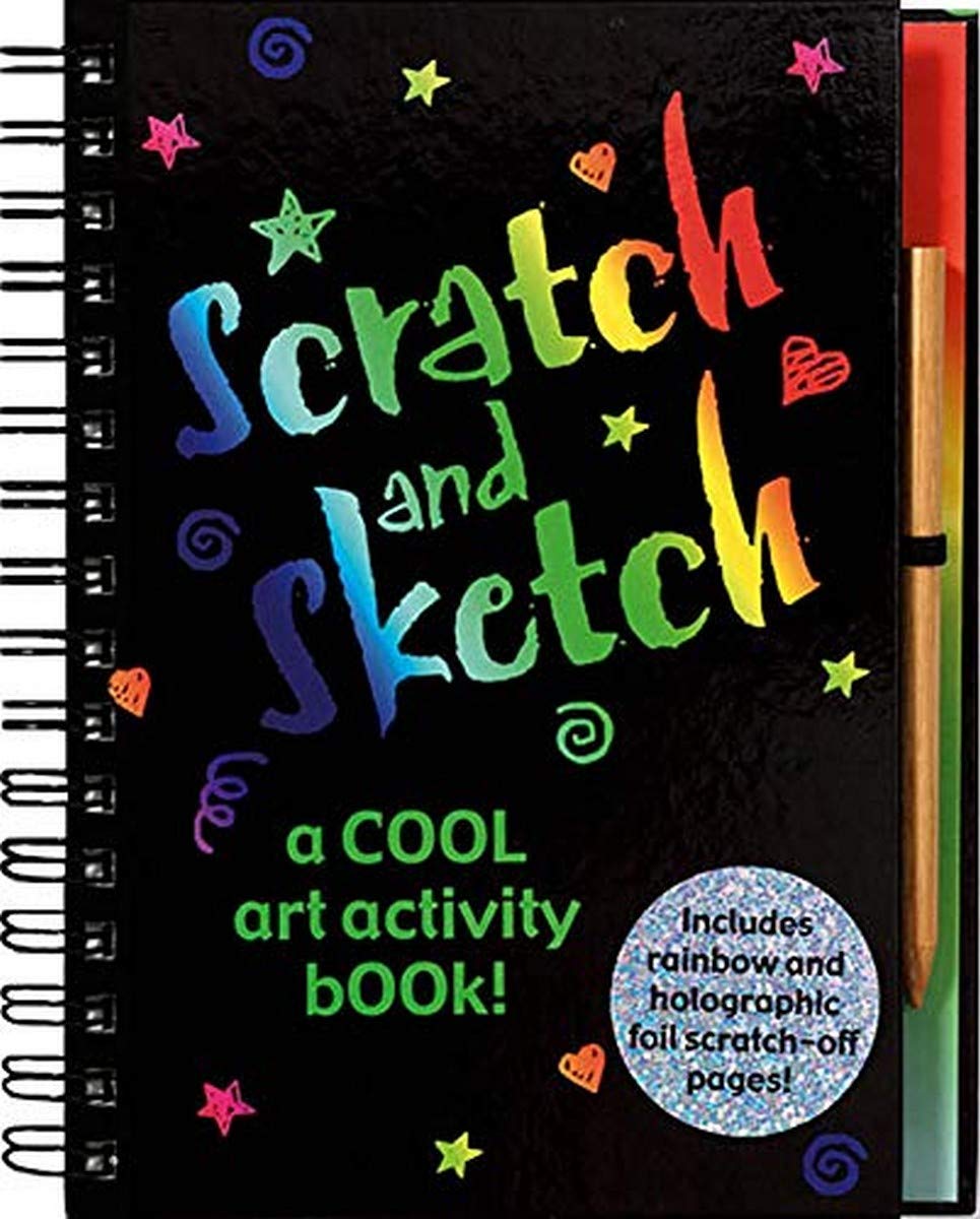 Scratch and Sketch: A Cool Art Activity Book! (Scratch & Sketch),Used