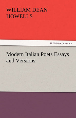 Modern Italian Poets Essays and Versions,Used