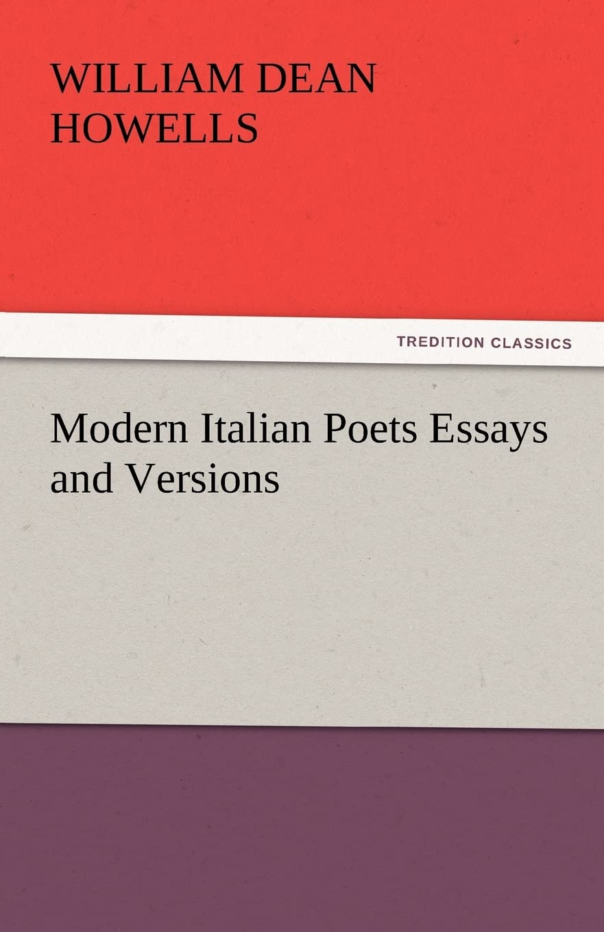 Modern Italian Poets Essays and Versions,Used