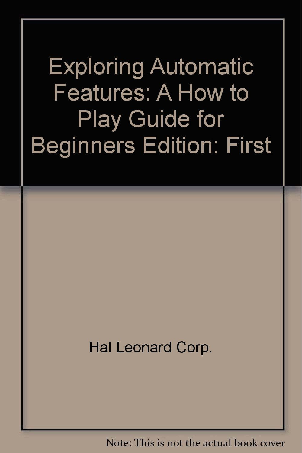 Exploring Automatic Features Vol3,Used
