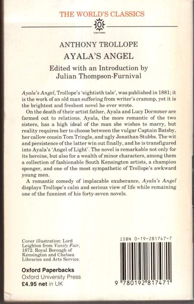 Ayala's Angel (The ^AWorld's Classics),Used