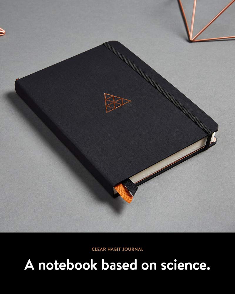 Baronfig Clear Habit Journal: Build Better Habits To Reach Your Goals (Plus, 7 X 10,Used