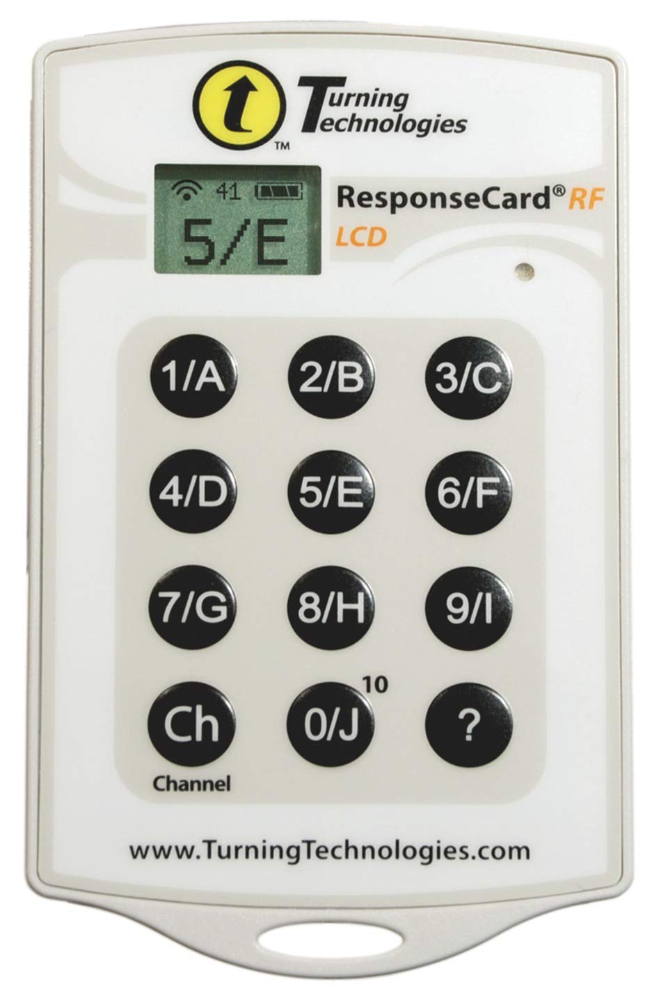 Turning Technologies Rcrf03 200Ft Range, Classroom Aide, Lcd, Programmable Channel, Response Card, Rf