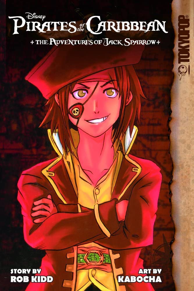 Disney Manga: Pirates of the Caribbean  The Adventures of Jack Sparrow (Disney Pirates of the Caribbean),Used