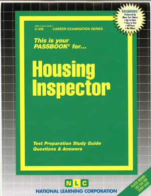 Housing Inspector (Career Examination Series),Used
