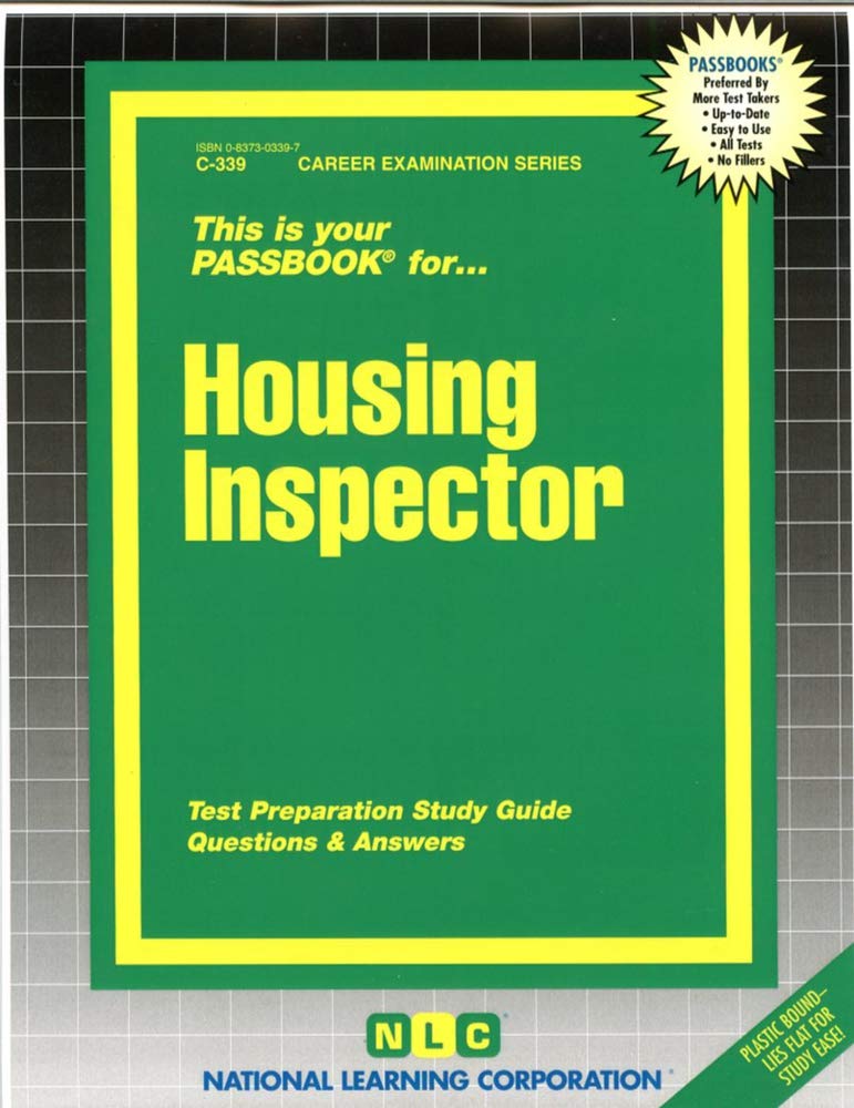 Housing Inspector (Career Examination Series),Used