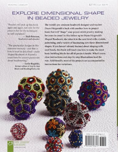 Shaped Beadwork & Beyond: Dimensional Jewelry in Peyote Stitch (Lark Jewelry & Beading Bead Inspirations),Used