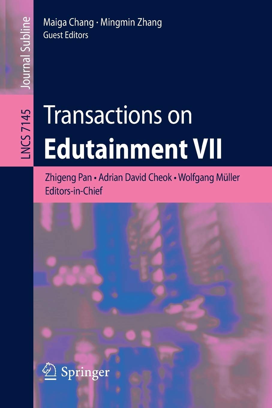Transactions on Edutainment VII (Lecture Notes in Computer Science, 7145),Used
