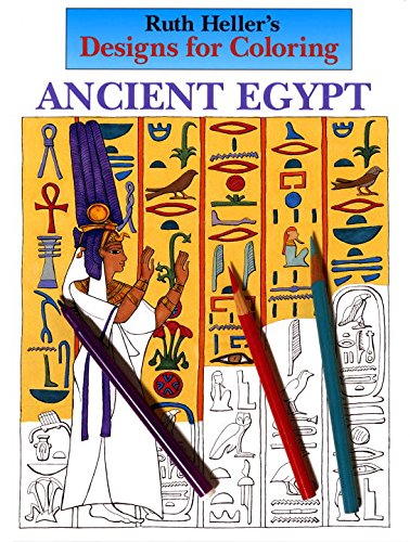 Designs for Coloring: Ancient Egypt,Used