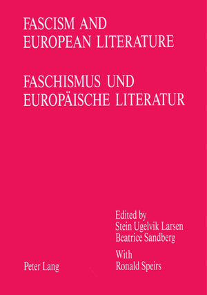 Fascism and European Literature / Faschismus und europische Literatur (English and German Edition),Used