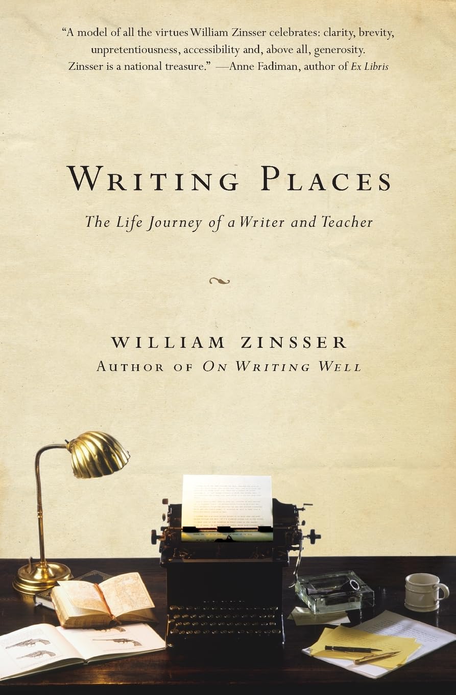 Writing Places: The Life Journey of a Writer and Teacher,Used
