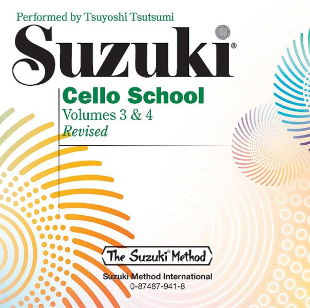 Suzuki Cello School, Vol 3 & 4,Used