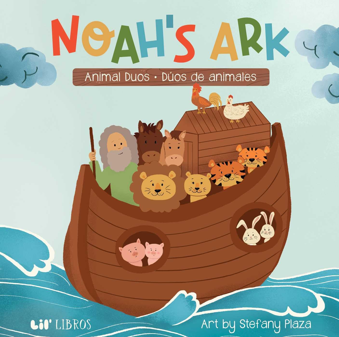 NoahS Ark: Animal Duos / Dos De Animales (Bilingual: English/Spanish) (English And Spanish Edition)