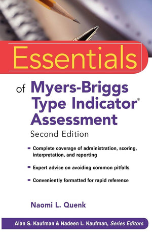 Essentials Of Myersbriggs Type Indicator Assessment
