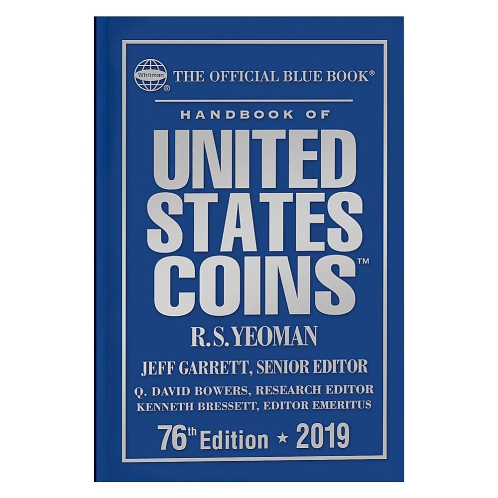 Handbook Of United States Coins Blue Book 2019-new