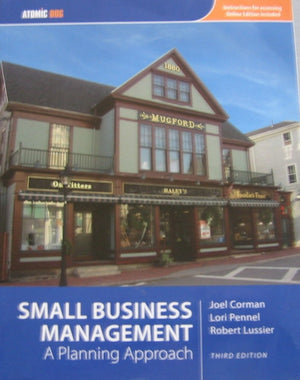 Small Business Management: A Planning Approach,New