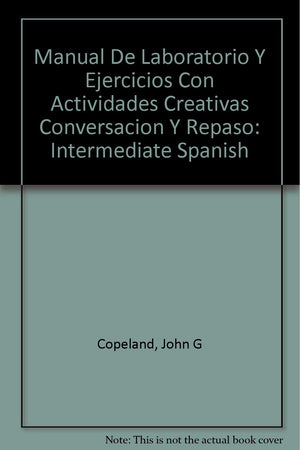 Conversacion Y Repaso Student Activity Manual,Used