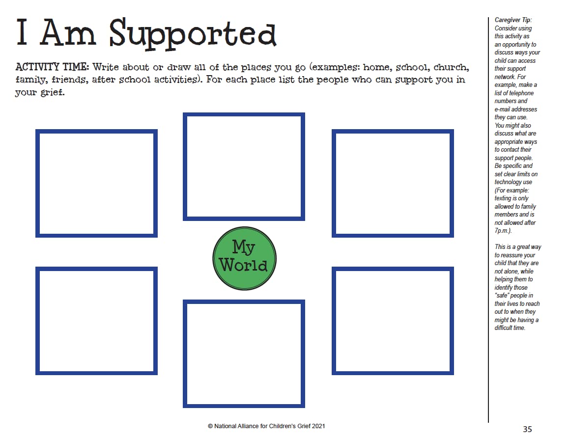 When Someone Dies: A Childcaregiver Activity Book,New