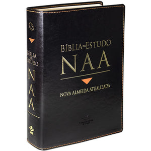 Naa B?Blia De Estudo Nova Almeida Atualizada (Portugu?S  Portuguese) (Portuguese Brazilian Edition)