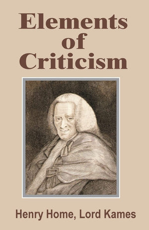 Elements of Criticism,Used