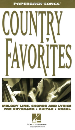 Country Favorites (Paperback Songs)