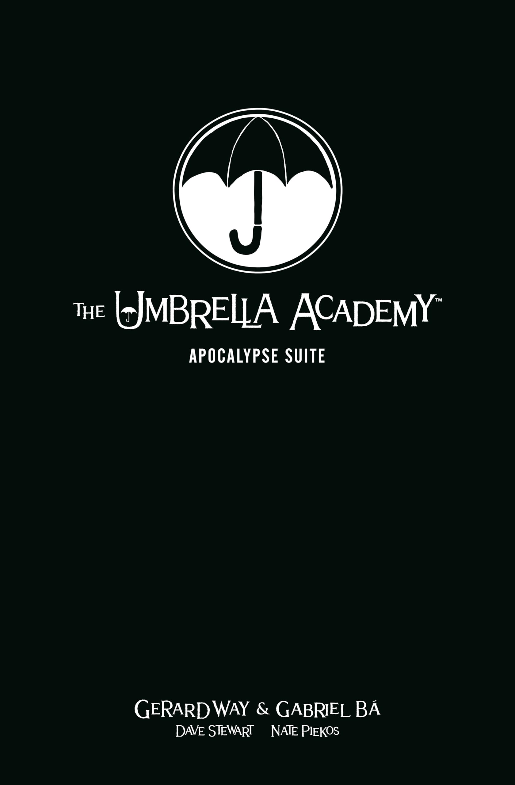 The Umbrella Academy Library Edition Volume 1: Apocalypse Suite (Umbrella Academy: Apocalypse Suite),Used