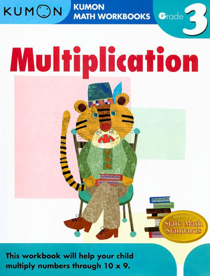 Kumon Grade 3 Multiplication (Kumon Math Workbooks),New