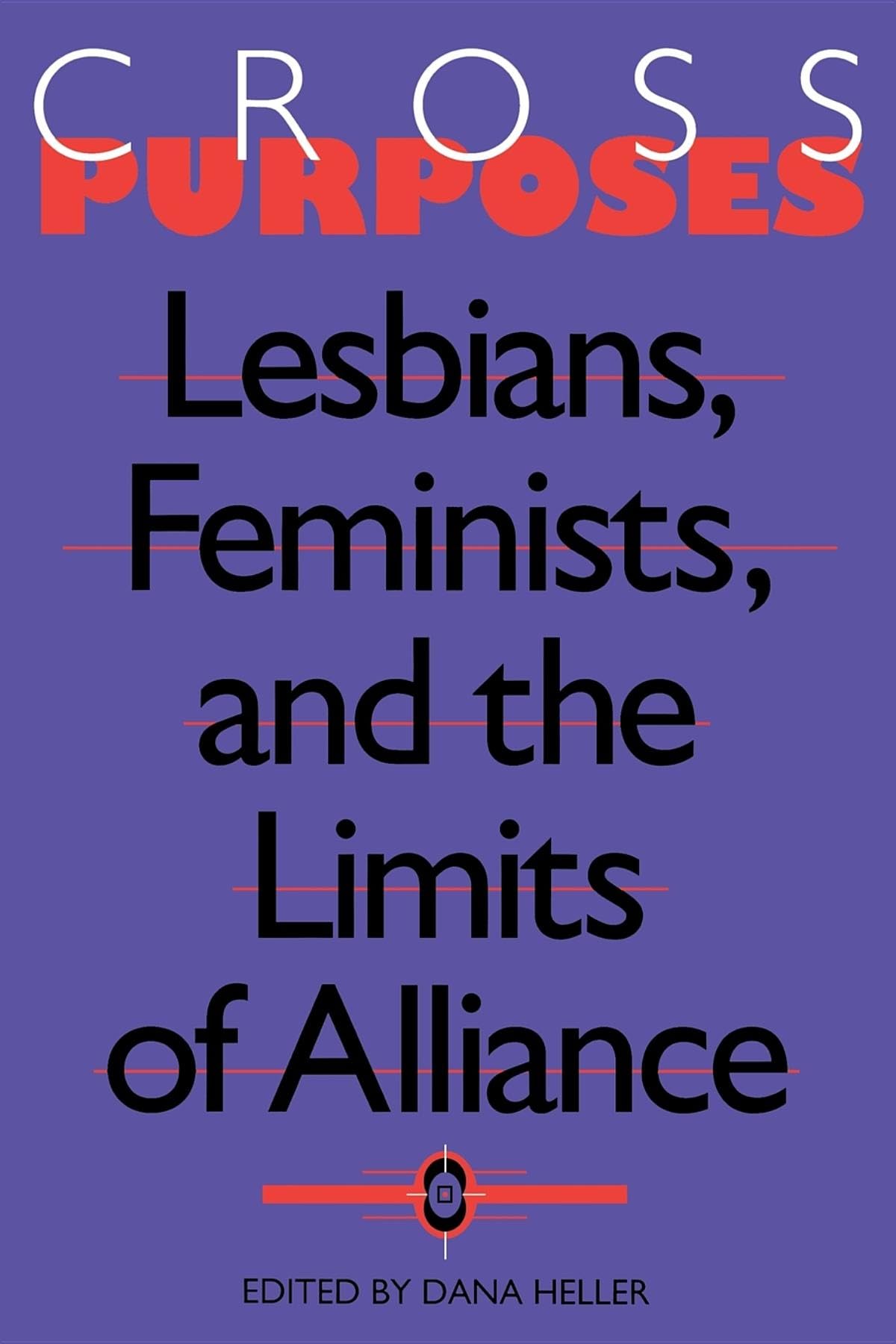 Crosspurposes: Lesbians, Feminists, And The Limits Of Alliance,Used