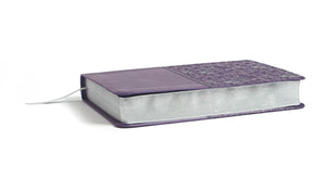 KJV Compact Ultrathin Bible, Purple LeatherTouch,Used