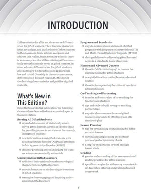 Differentiation for Gifted Learners: Going Beyond the Basics (Free Spirit Professional),Used