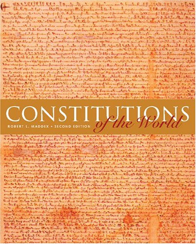 Constitutions of the World,Used