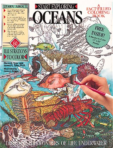 Oceans Coloring Book,Used