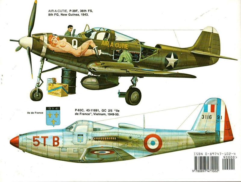 P39 Airacobra in action  Aircraft No. 43,Used