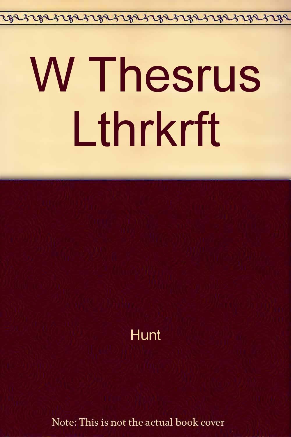 Webster's New World Thesaurus: Leatherkraft Gift Edition,Used