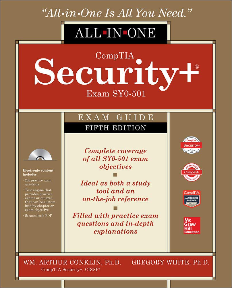 Comptia Security+ Allinone Exam Guide, Fifth Edition (Exam Sy0501)