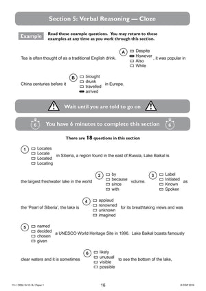 New 11+ CEM Practice Papers  Ages 910 (with Parents' Guide & Online Edition) (CGP 11+ CEM),Used