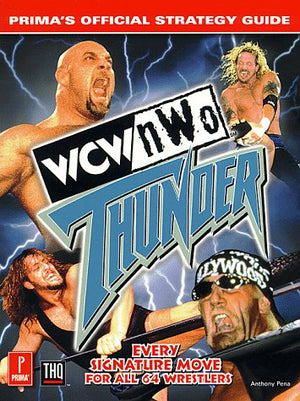 WCW/NWO Thunder (Primas Official Strategy Guide)-New