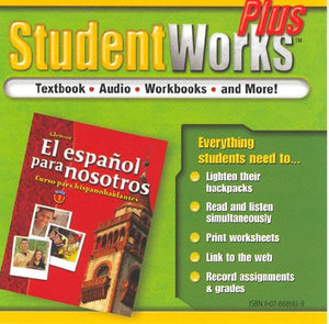 El espaol para nosotros: Curso para hispanohablantes Level 1, StudentWorks Plus CDROM (SPANISH HERITAGE SPEAKER) (Spanish Editi,Used