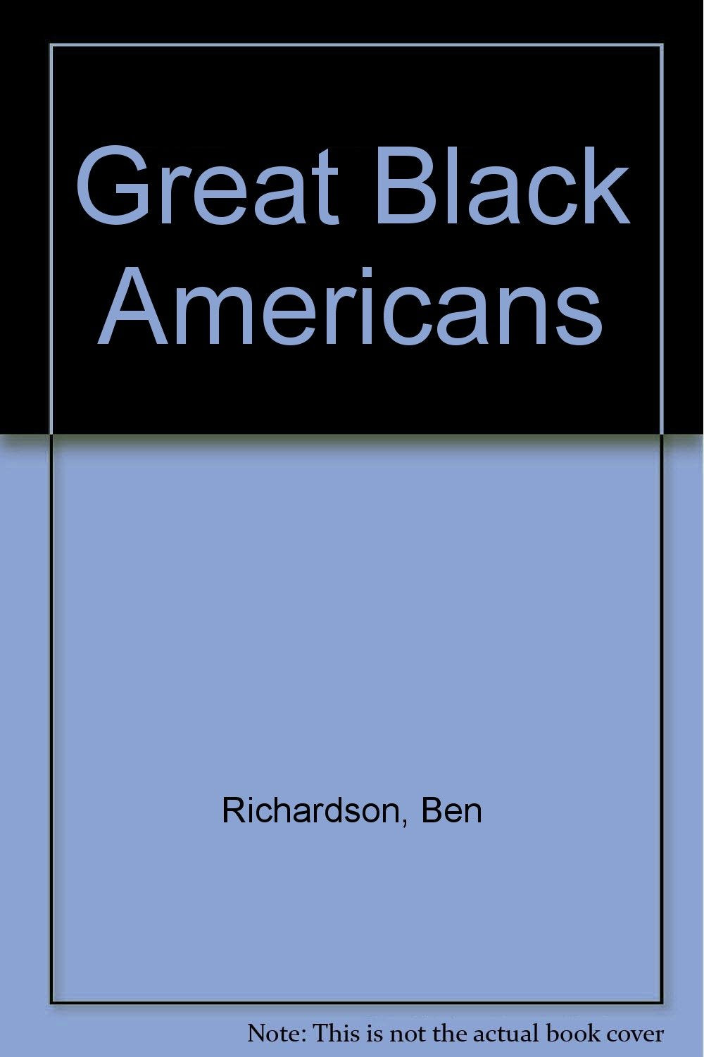 Great Black Americans,Used