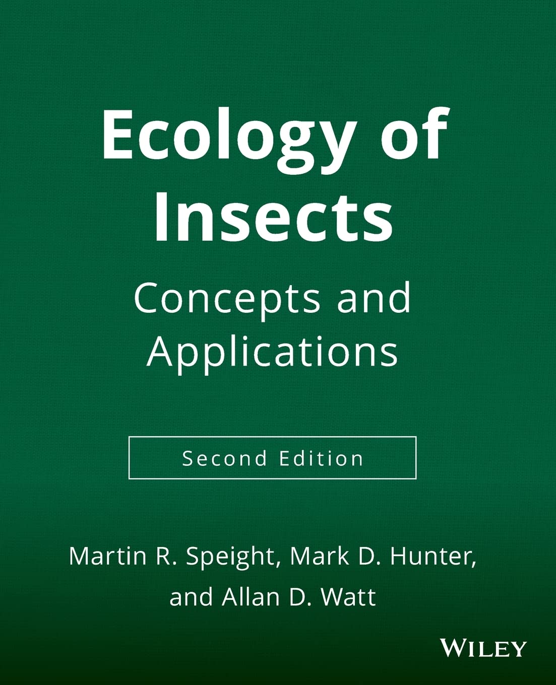 Ecology of Insects: Concepts and Applications,Used