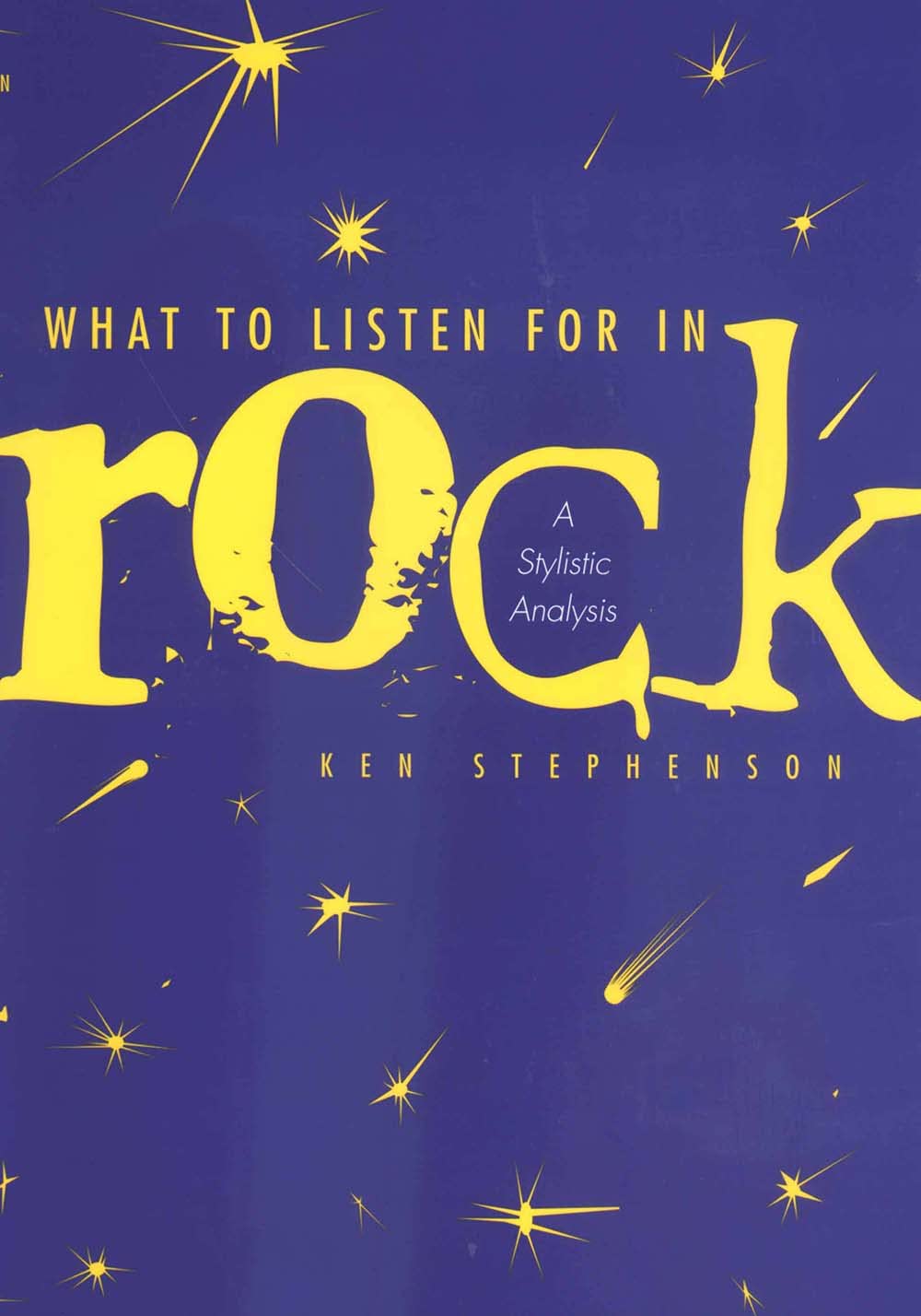What to Listen For in Rock: A Stylistic Analysis,New