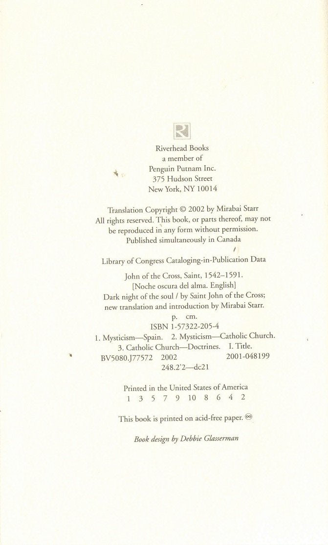 Dark Night Of The Soul