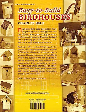 EasytoBuild Birdhouses (Dover Crafts: Woodworking),Used