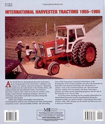 International Harvester Tractors 19551985 (Motorbooks International Farm Tractor Color History)