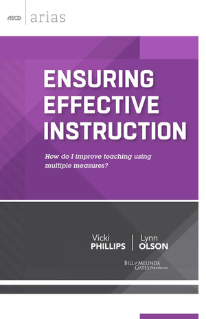 Ensuring Effective Instruction: How do I improve teaching using multiple measures? (ASCD Arias),Used