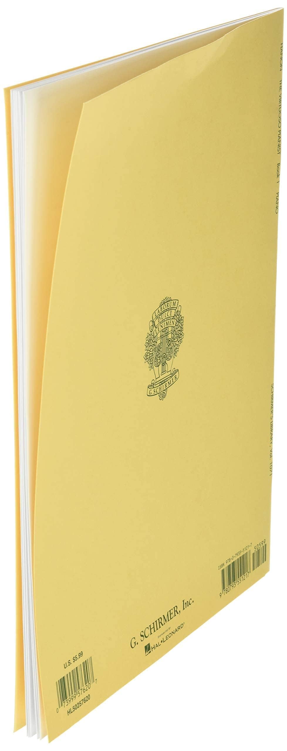 Virtuoso Pianist in 60 Exercises  Book 1: Schirmer Library of Classics Volume 1071 Piano Technique (Schirmer's Library, Volume ,New